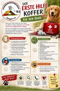Der Erste-Hilfe-Kasten für den Hund