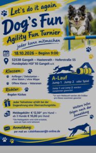 Agility Fun Turnier